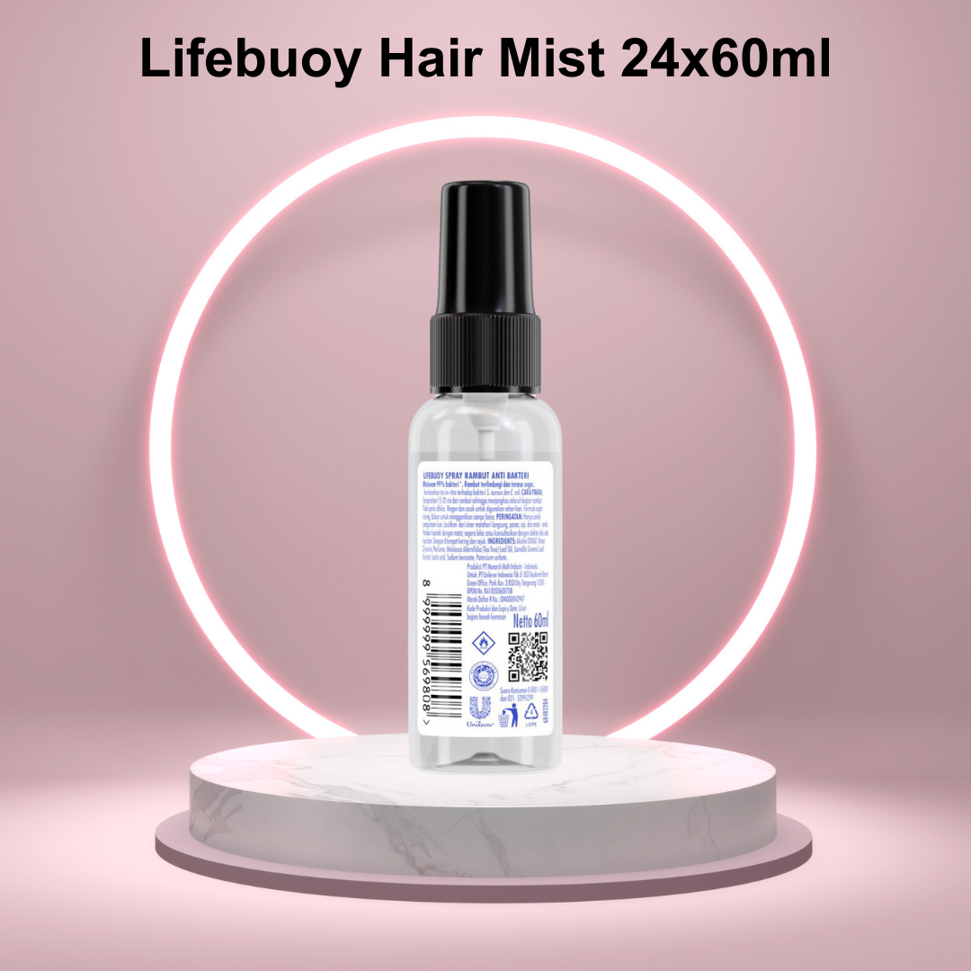 Lifebuoy Hair Mist 24x60ml Back