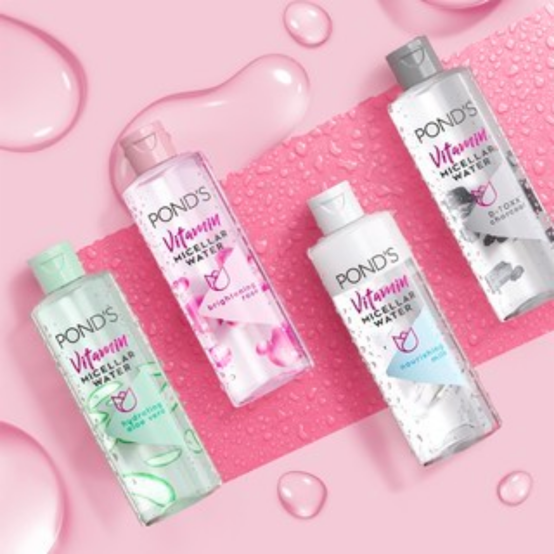 Ponds Milk Micellar Water 4x3x100ml